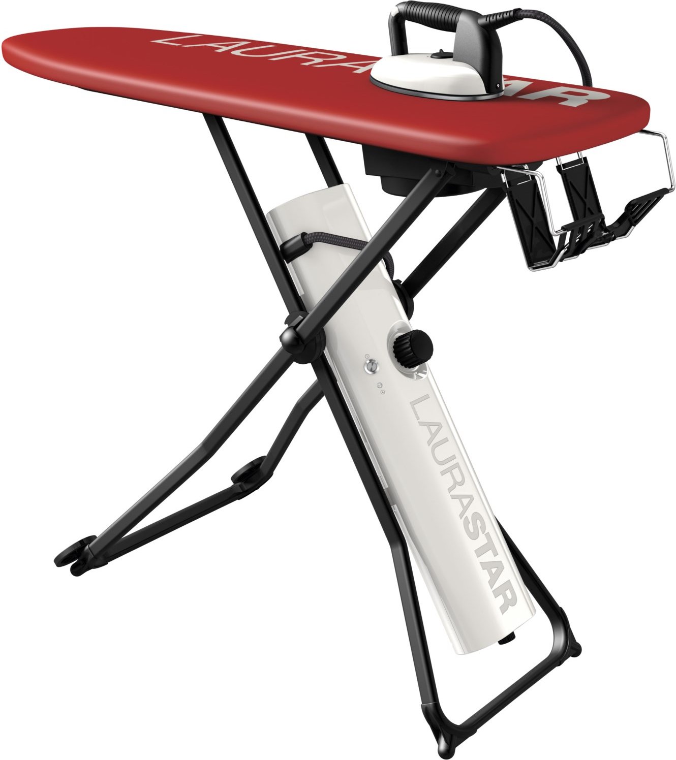 GO + Dampfbügelsystem weiß/rot