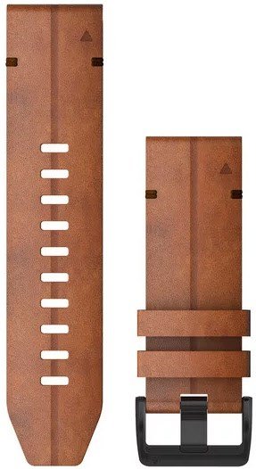 QuickFit Lederarmband (26mm) braun/schiefergrau