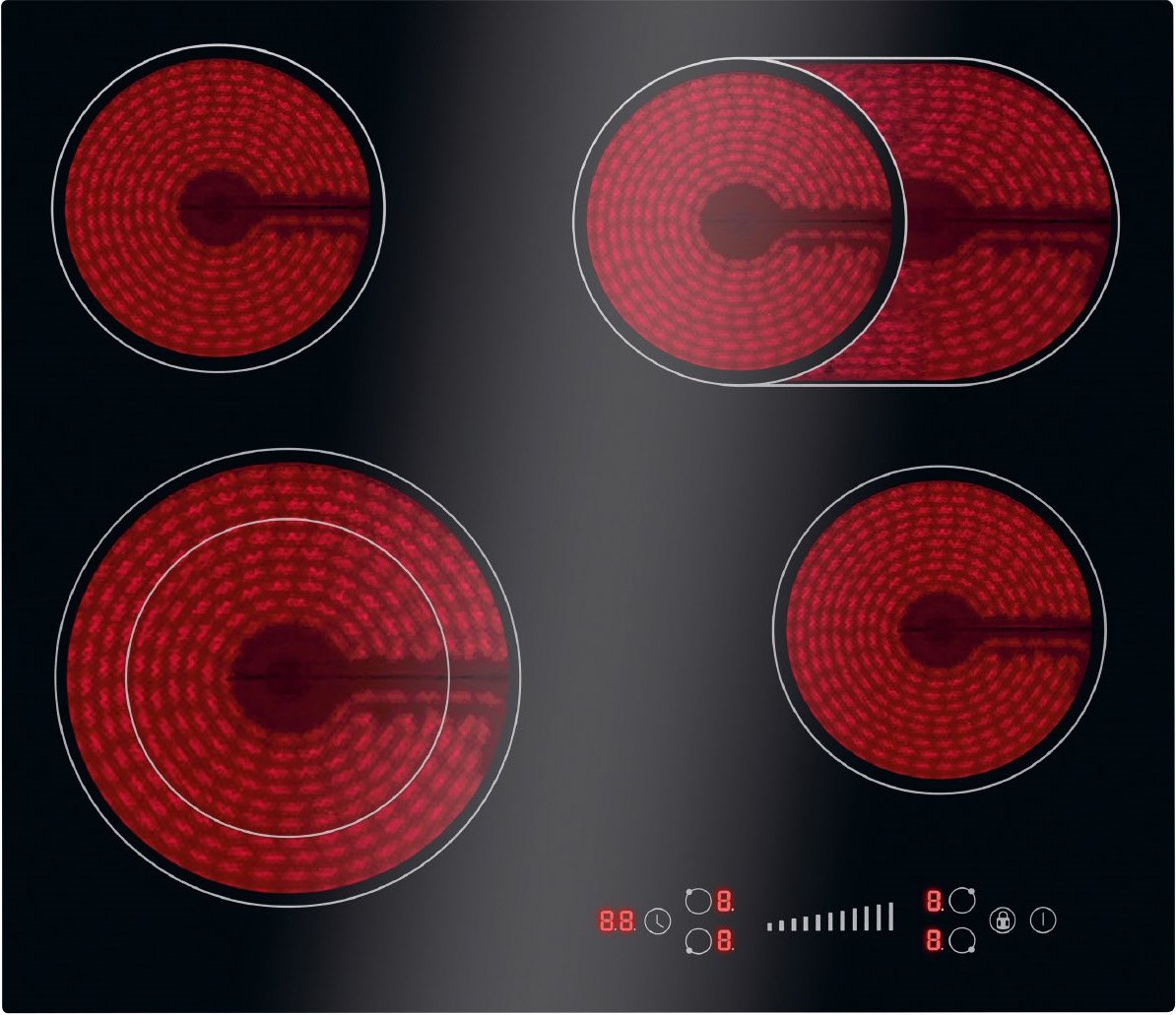 EBK 7941 Autark-Glaskeramikfeld schwarz