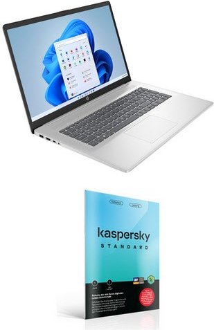 17-cp2650ng (B04YNEA) 43,9 cm (17,3") Notebook natural silver inkl. Kaspersky Standard ENV (Attach)