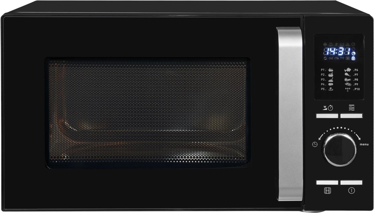 MW 8925-7 H Kombi-Mikrowelle schwarz