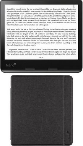 epos 3 E-Book Reader inkl. Slimtasche