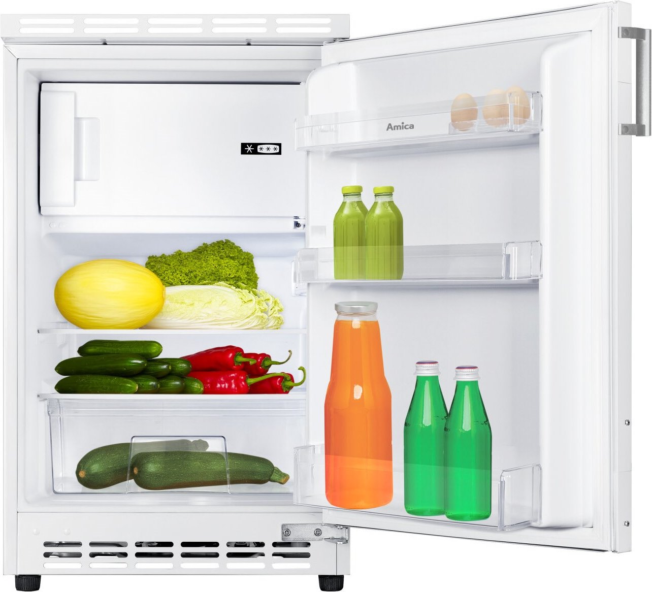 UKSD 361 951 Unterbau-Kühlschrank mit Gefrierfach weiß