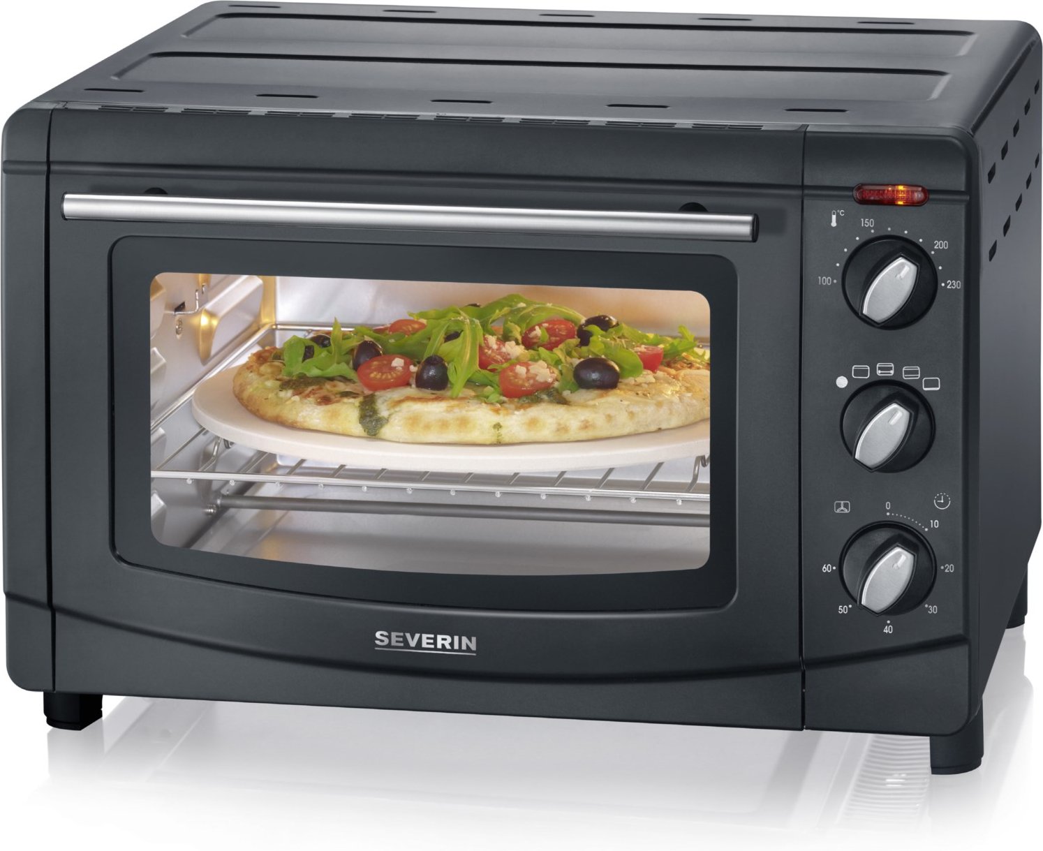 TO 2068 Mini-Backofen schwarz