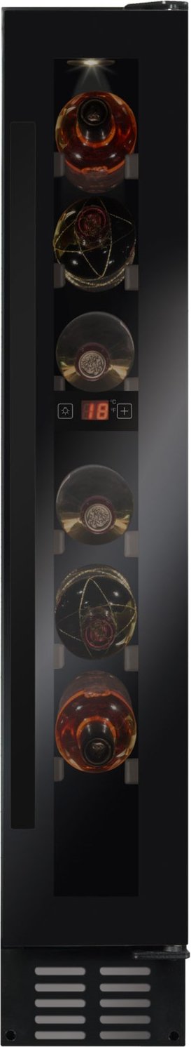 WK 341 100-1 S Unterbau-Weintemperierschrank schwarz