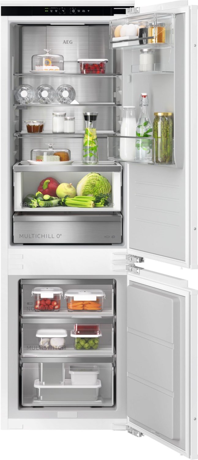 Santo TC9VS181BC Integrierbare Kühl-/Gefrier-Kombination weiss