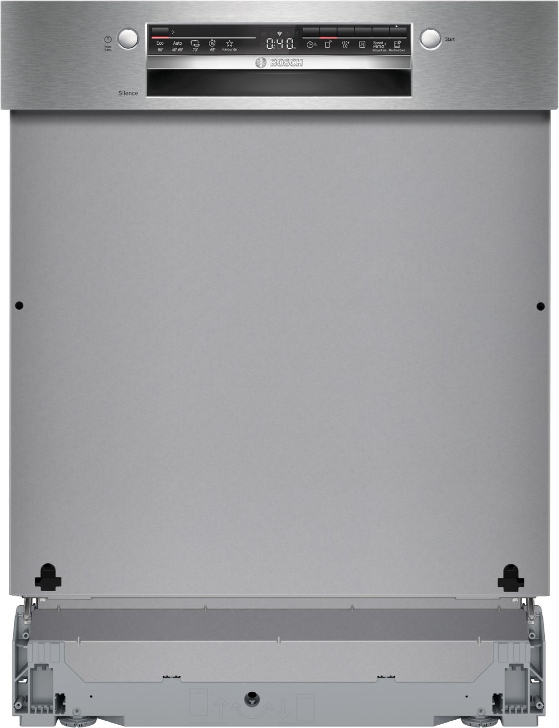 SMI2HTS06E Teilintegrierter Einbau-Geschirrspüler 60 cm edelstahl