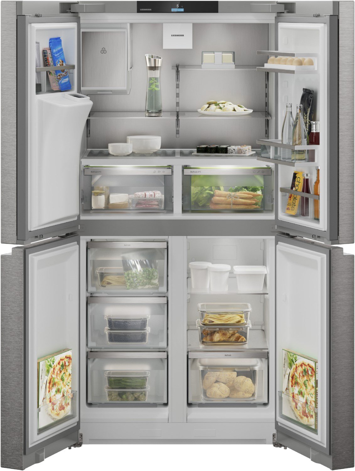 MBsddi 9028-20 French Door smartsteel/silver