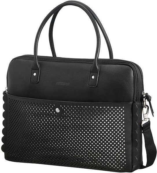 Laptop Bag 15.6" schwarz/silber