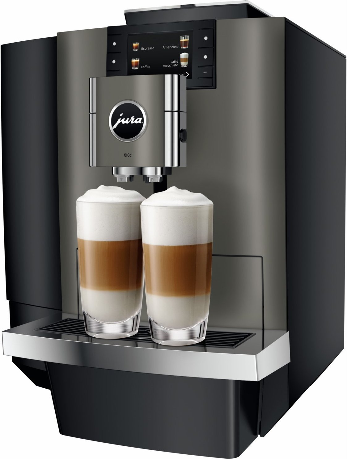 X10c Kaffee-Vollautomat Dark Inox (EA)