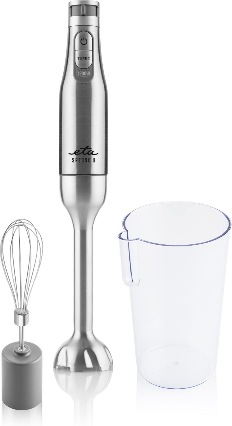 Spesso II Edelstahl-Stabmixer silber