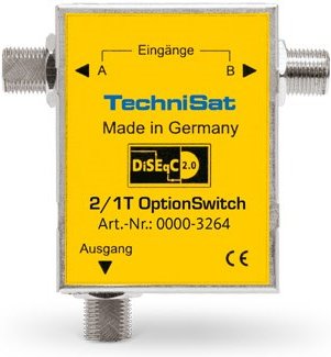OptionSwitch 2/1 T DiSEqC-Umschalter