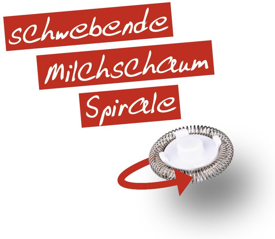 Latte Magic Milchaufschäumer weiß