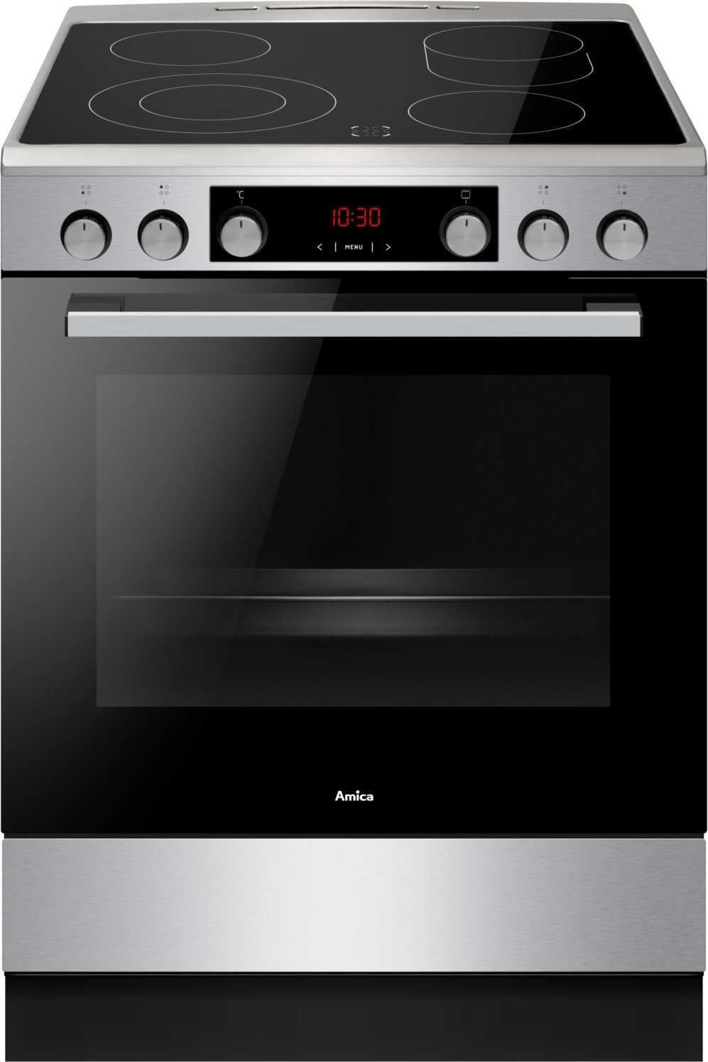 SHCX 913 110 E Elektroherd mit Glaskeramikfeld edelstahl