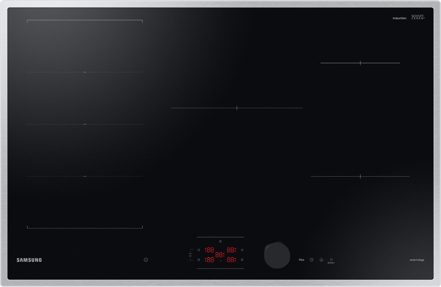 NZ85C6058HK Autark-Induktionskochfeld edelstahl