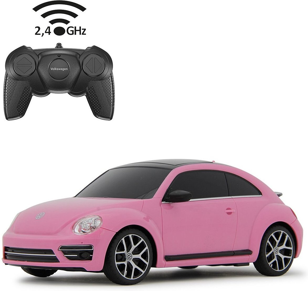 VW Beetle (1:24) RC Auto pink