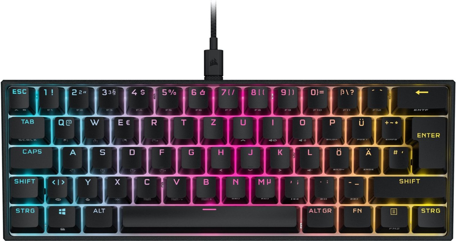 K65 RGB Mini (DE) Gaming Tastatur