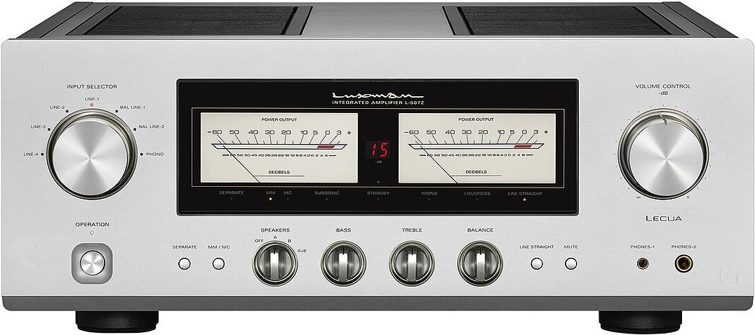 L-507Z Vollverstärker silber