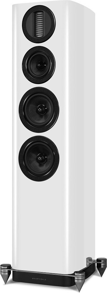 AURA 3 /Paar Stand-Lautsprecher hochglanz-weiss
