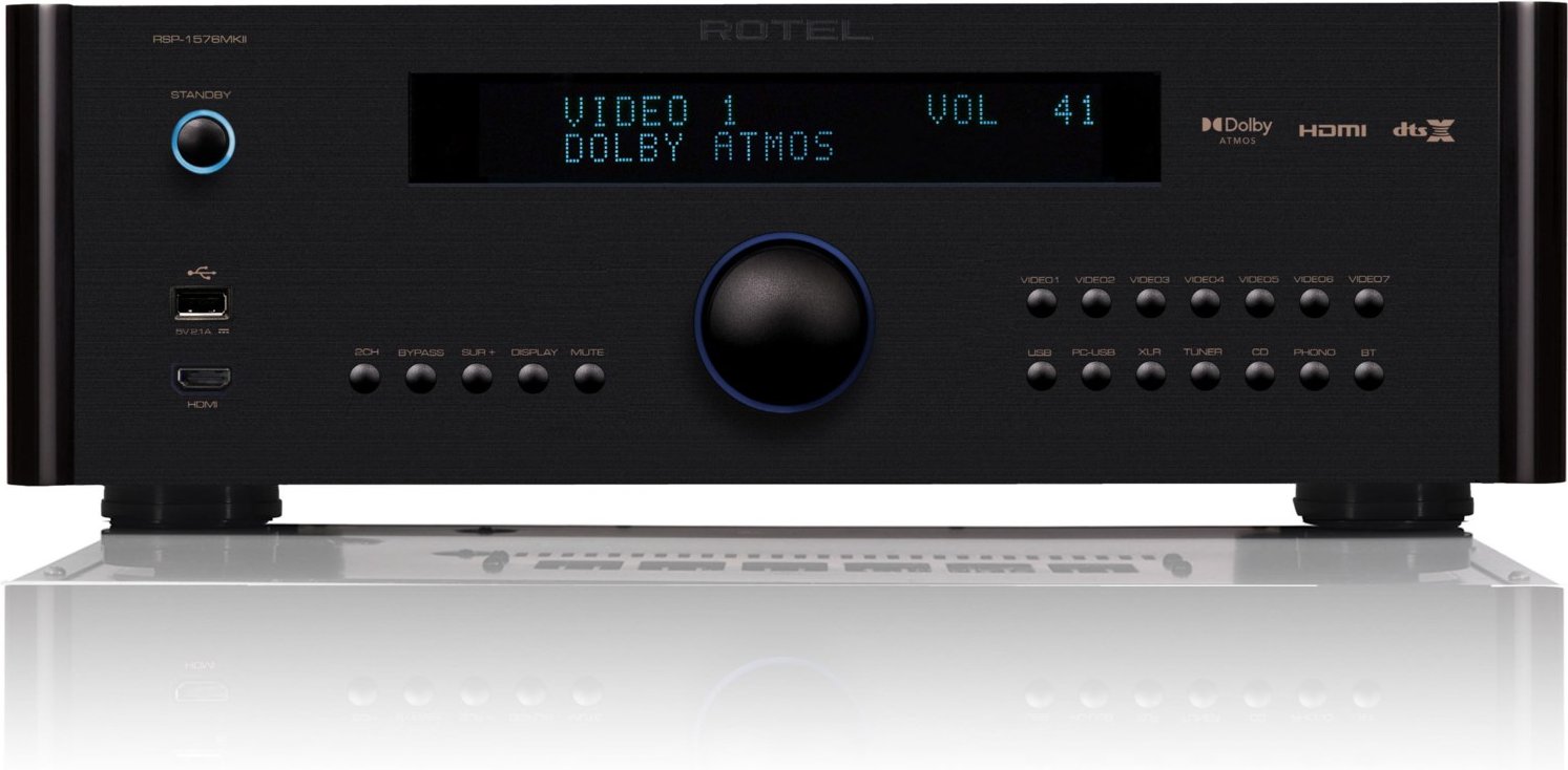 RSP-1576 MKII A/V Vorverstärker schwarz