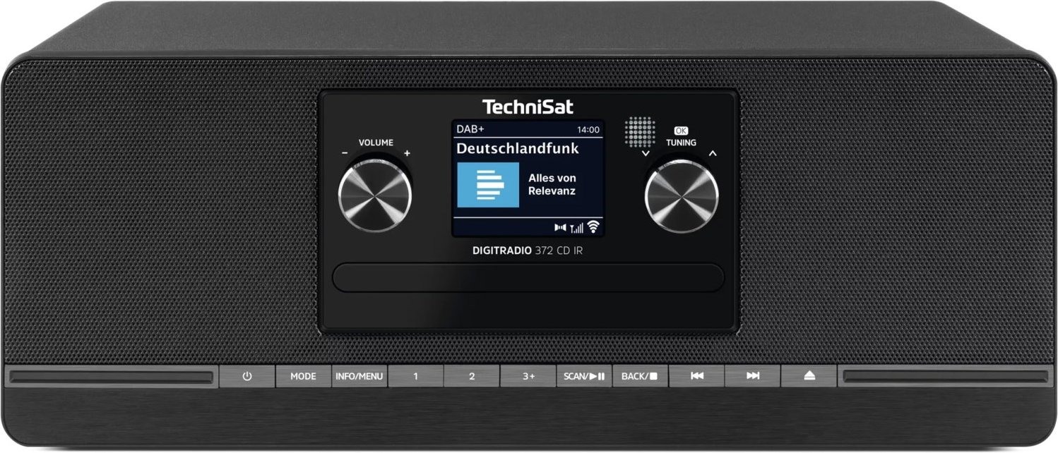 DigitRadio 372 CD IR CD/Radio-System schwarz