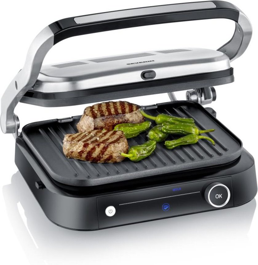 KG 2395 Kontaktgrill silber/schwarz