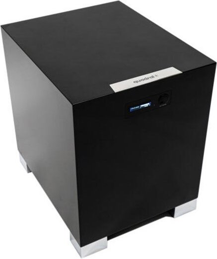 Qube Orkus DSP Aktiv-Subwoofer schwarz hochglanz