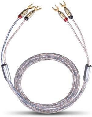 TwinMix One (2x 3m) Kabelschuh Lautsprecherkabel