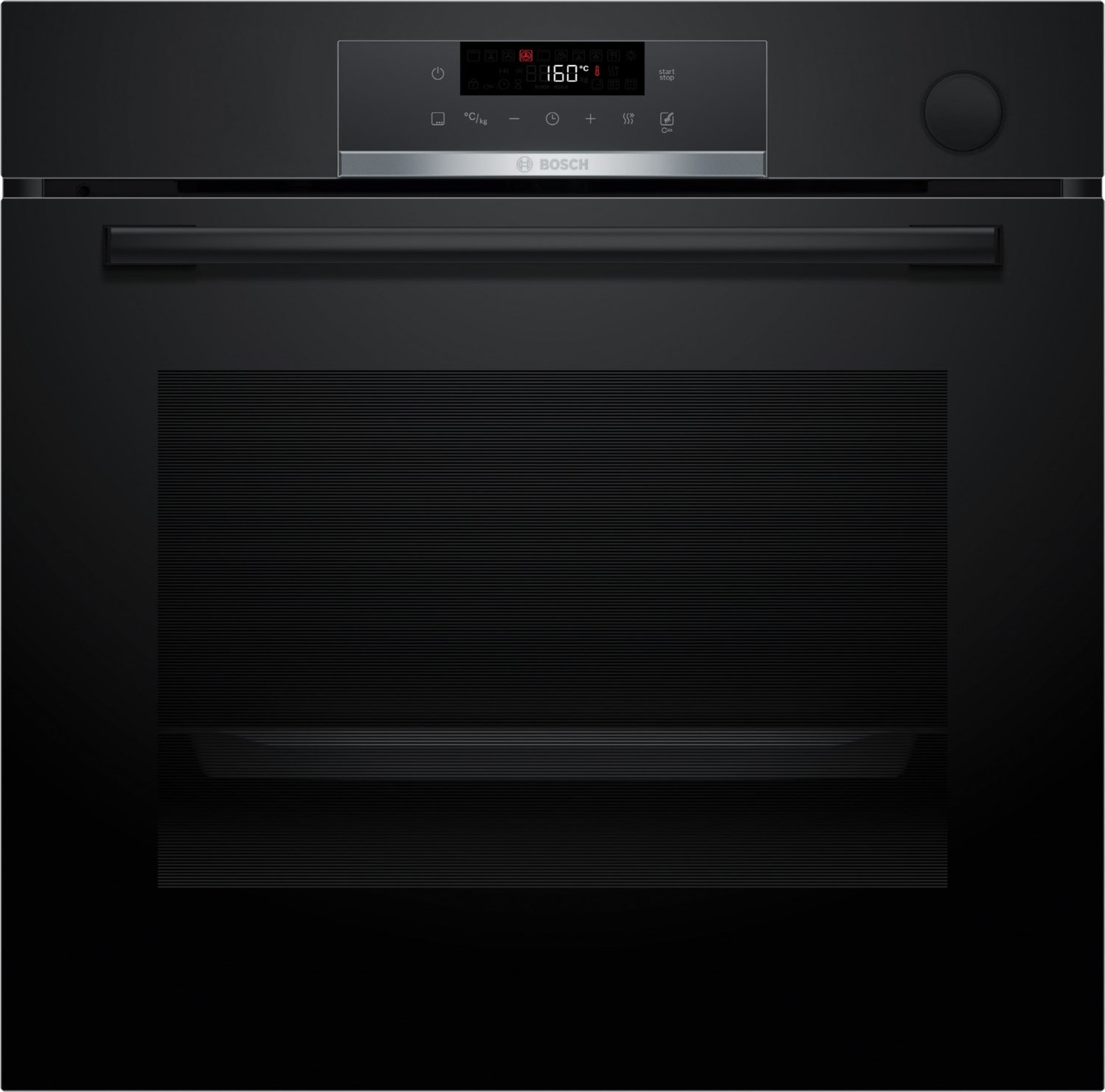 HRG532BB3 Backofen mit Dampfunterstützung schwarz