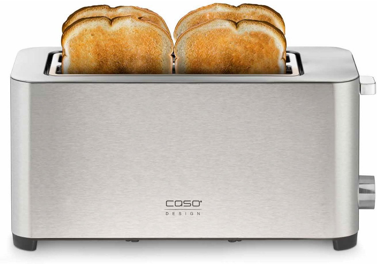 Classico T4 Langschlitz-Toaster edelstahl