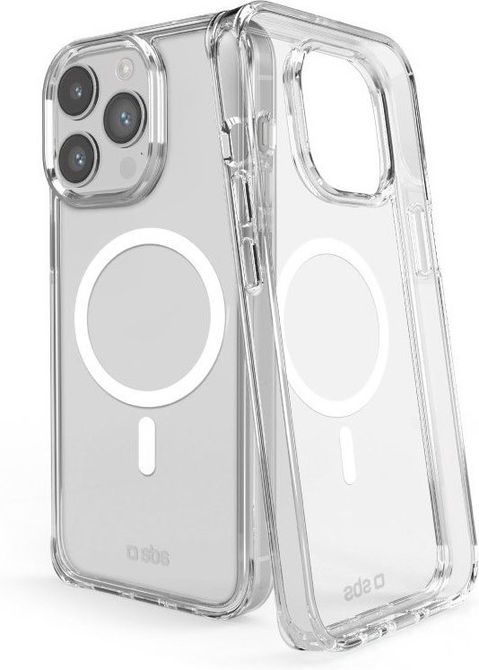 Light Mag Cover für iPhone 16 Pro transparent