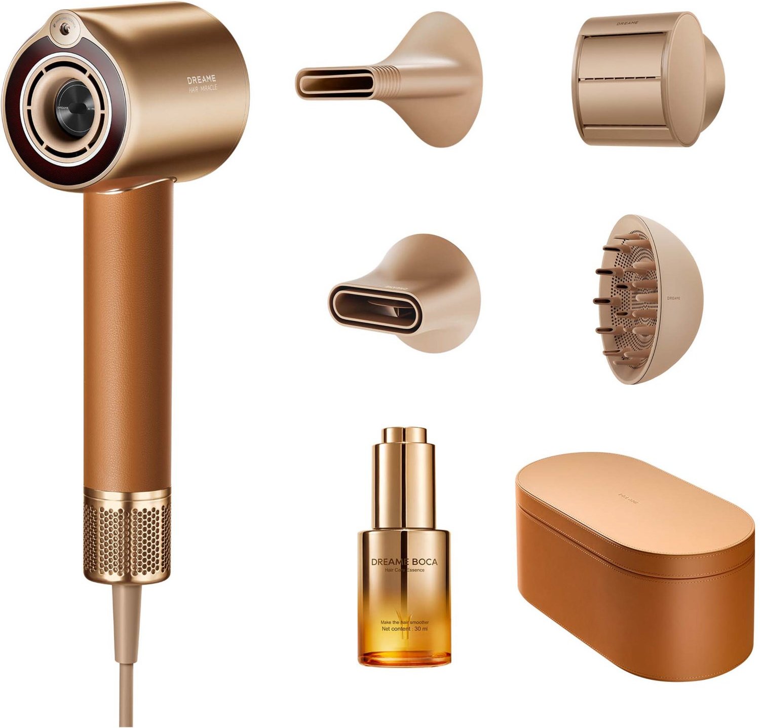 Miracle Pro Haartrockner gold