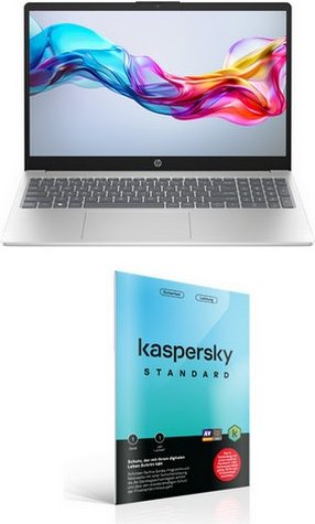 15-fd0517ng (B9PZ8EA) 39,6 cm (15,6") Notebook natural silver inkl. Standard ENV (Attach), 8 GB RAM, 512 GB SSD, Intel ...