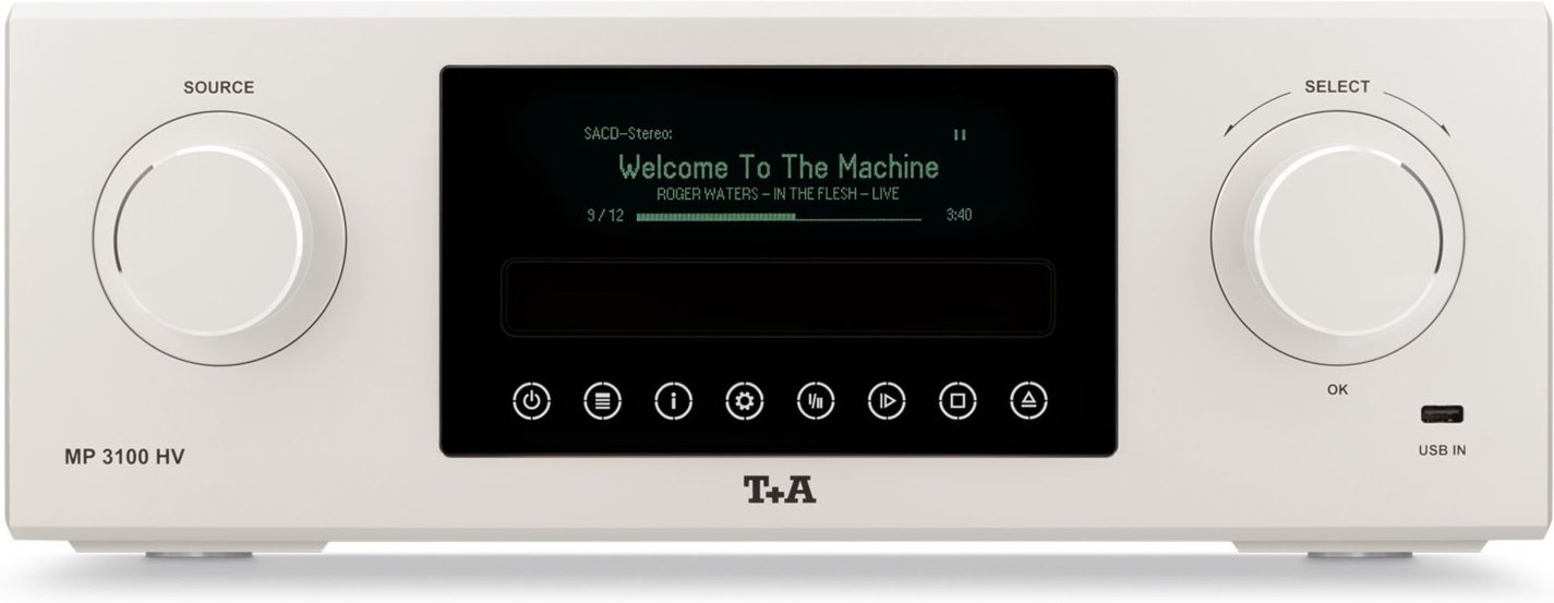 MP 3100 HV (V4.1) Netzwerkspieler silber/schwarz