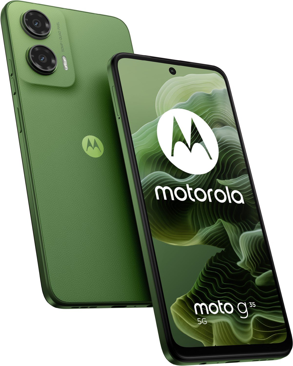 moto g35 5G Smartphone leaf green