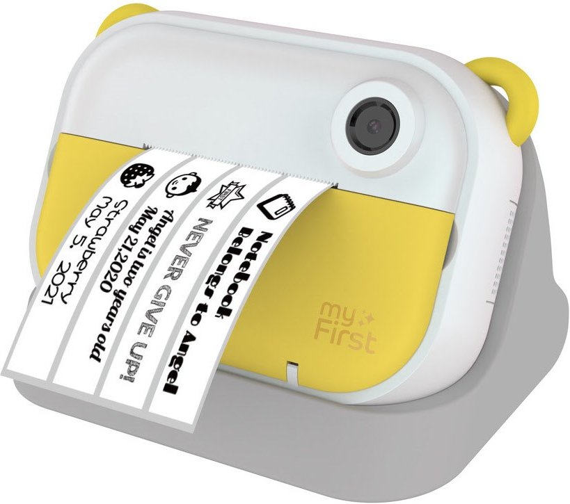 Camera Insta Wi Digitale Sofortbildkamera für Kinder gelb