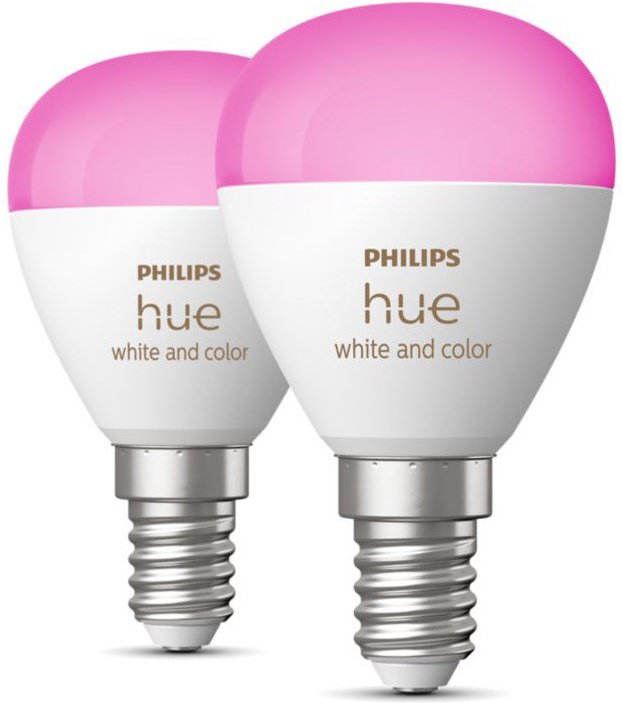 Hue White & Color Ambiance Luster LED-Leuchtmittel 2er Pack