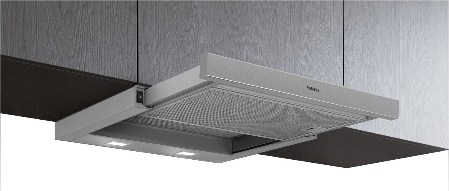 LI64LB521 Flachschirm-Dunstabzugshaube silbermetallic