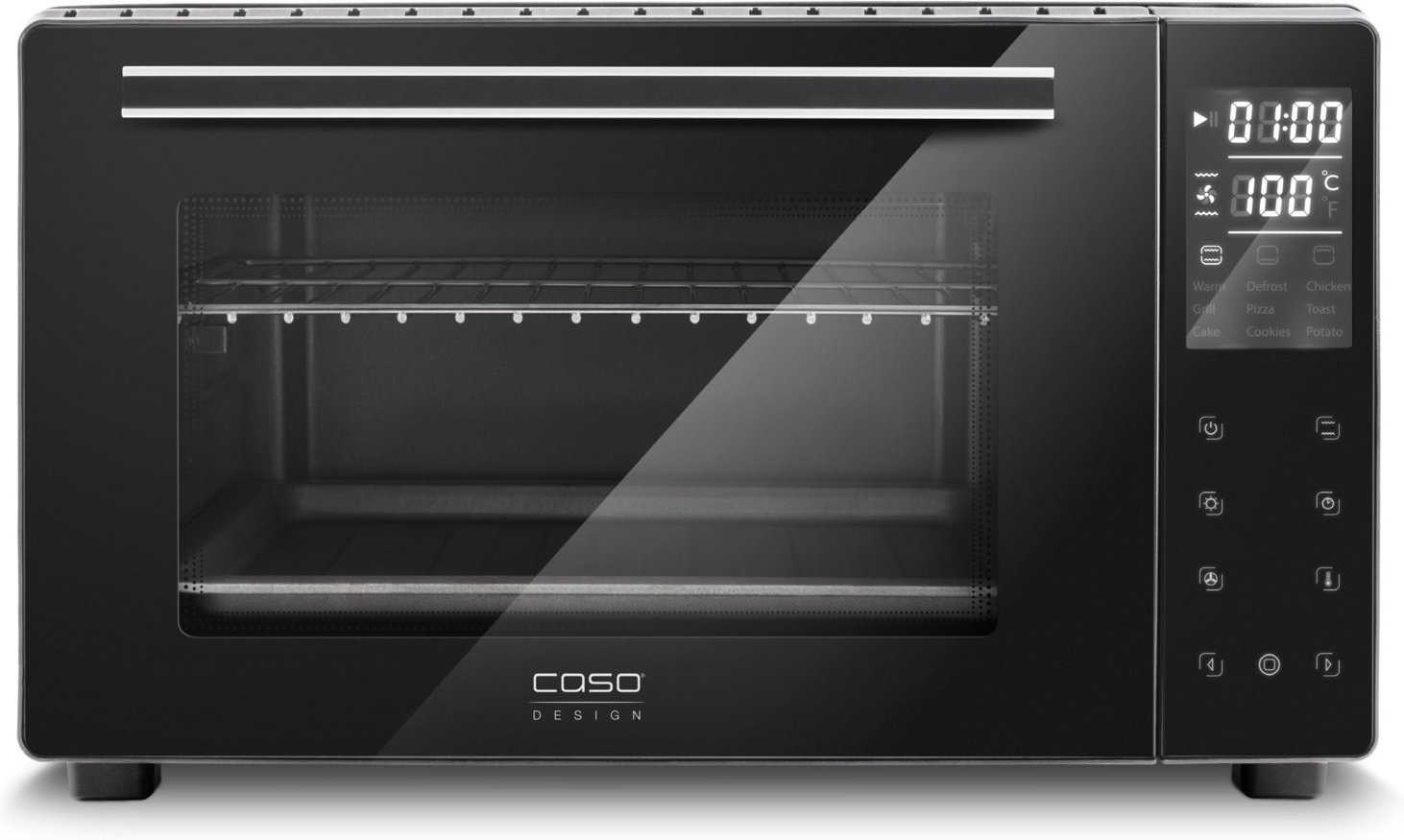 TO 26 electronic Mini-Backofen schwarz