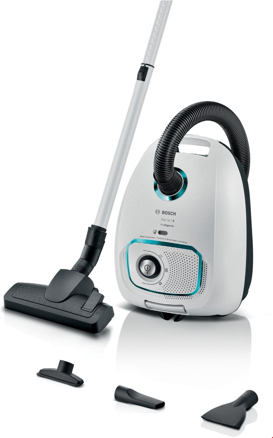 BGD41HYG Bodenstaubsauger weiß