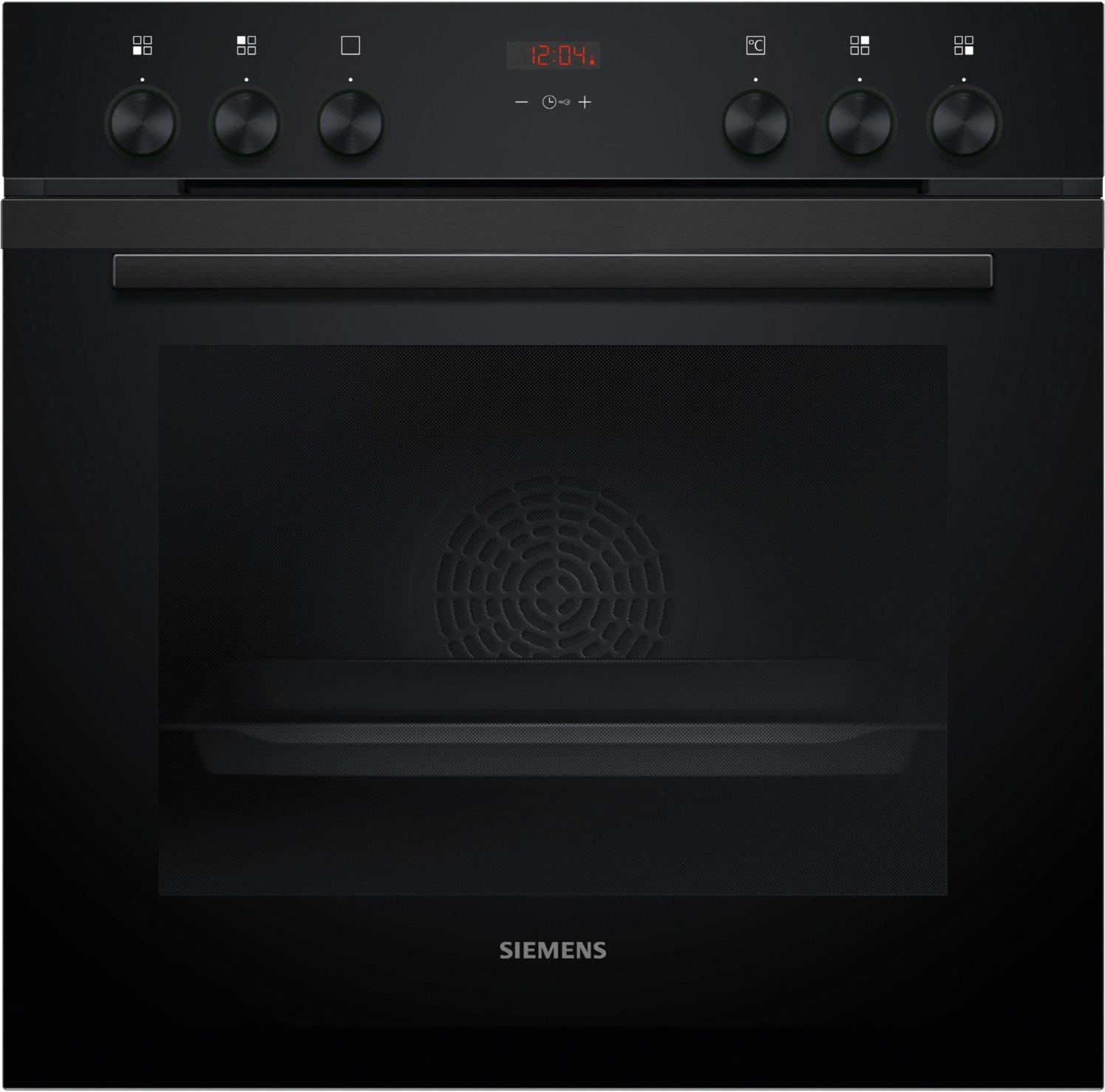 HE213ABB3 Einbau Elektro-Herd deep black inox