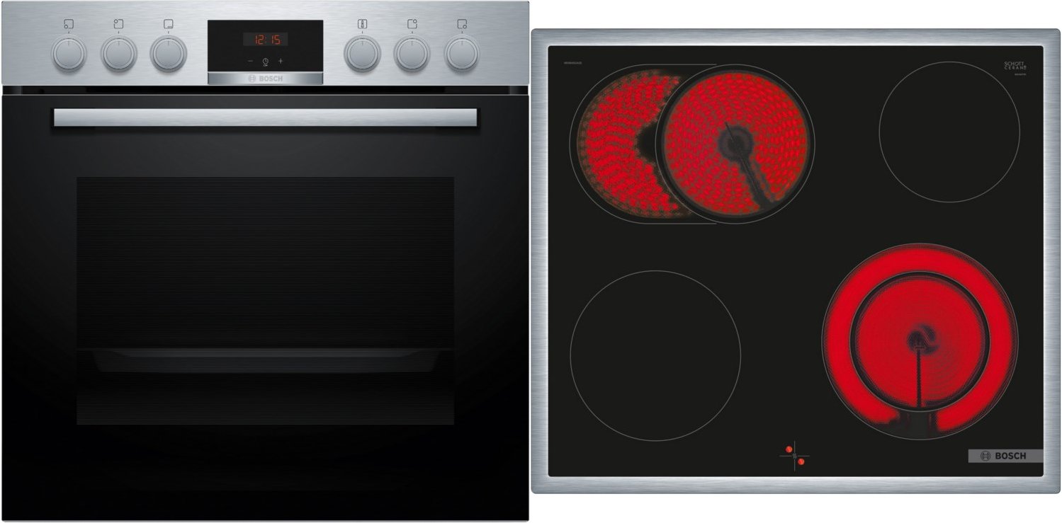 HND411LS63 Herdset bestehend aus HEA513BS3 + NKN645GA2E edelstahl