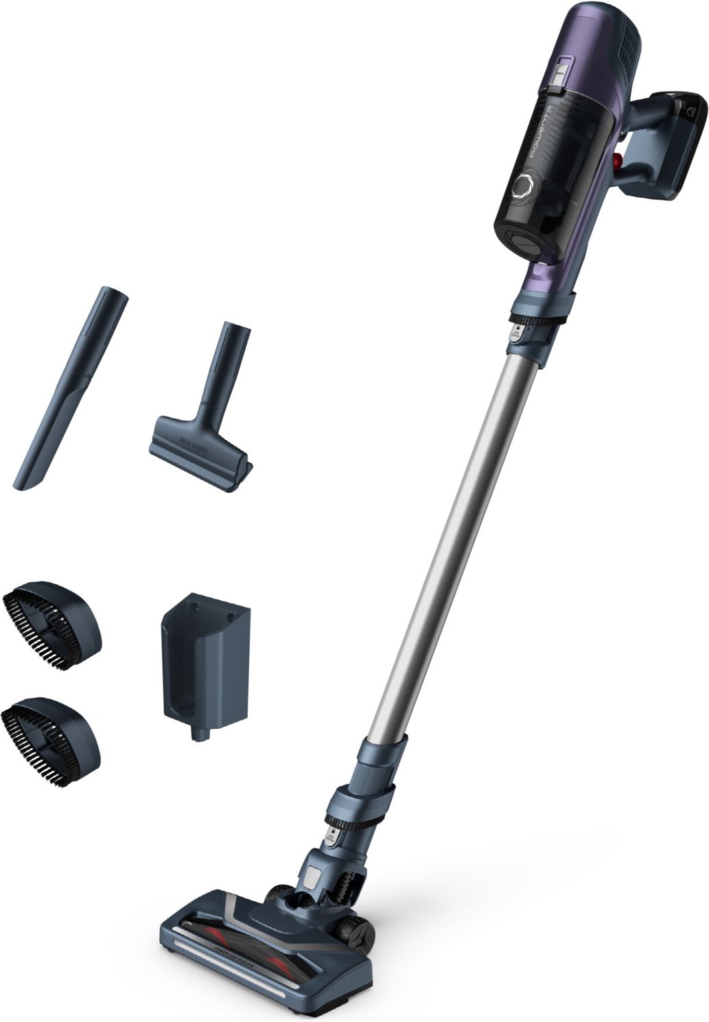 RH6837 X-Pert 6.60 Essential Akku-Stielsauger lila/grau/aluminium