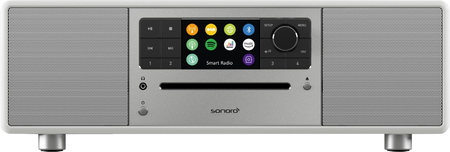 Prestige Internetradio weiss hochglanz