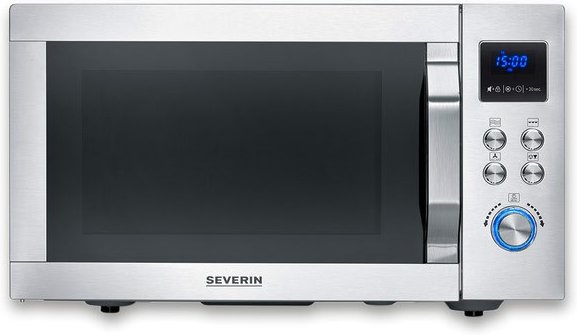 MW 7918 Stand-Kombi-Mikrowelle edelstahl/silber