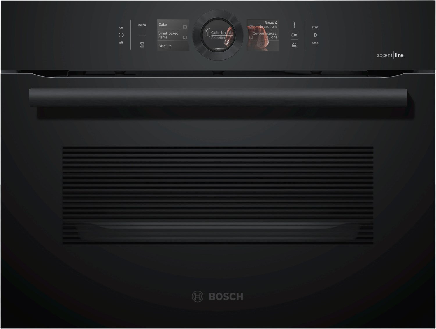 CSG856RC7 Elektro-Backofen mit Dampfgarer carbon black