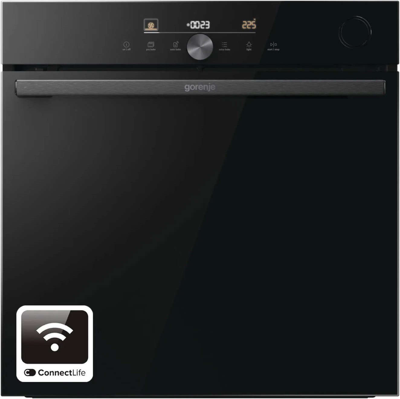 BPSA6747DGWI Einbaubackofen Jet Black