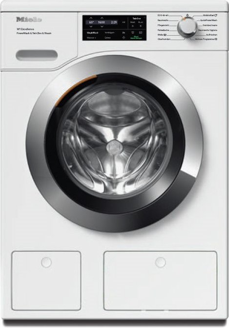 WEJ 885 WPS Stand-Waschmaschine-Frontlader lotosweiß