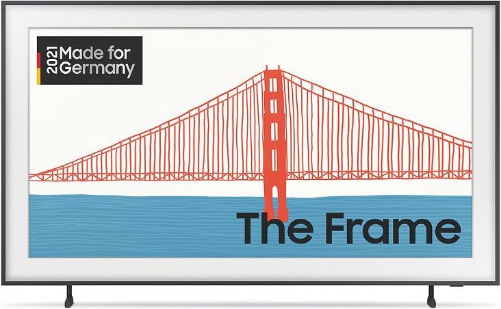 GQ65LS03AAU The Frame (2021) 163 cm (65") QLED-TV nachtschwarz