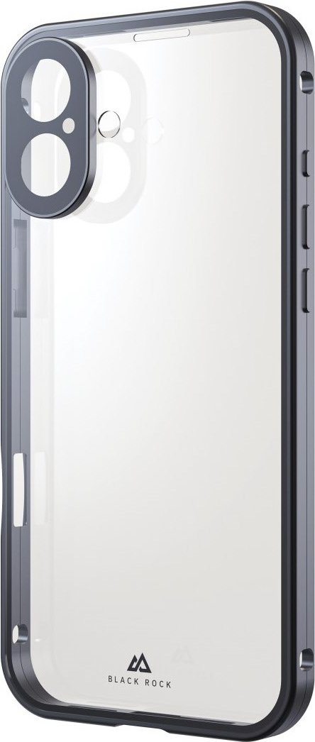 Cover 360° Glass für iPhone 16 Plus schwarz